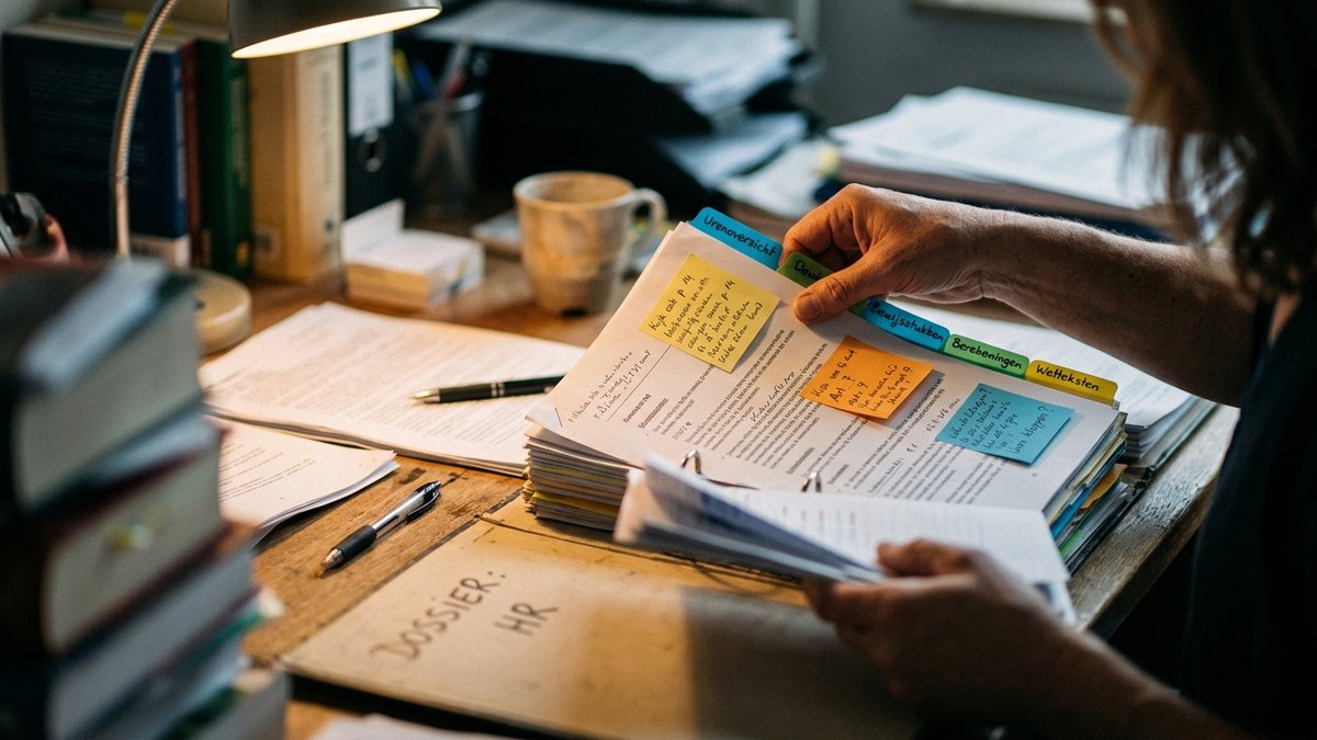 Onderhandelen met HR: een sterk dossier voorbereiden naar Belgisch recht