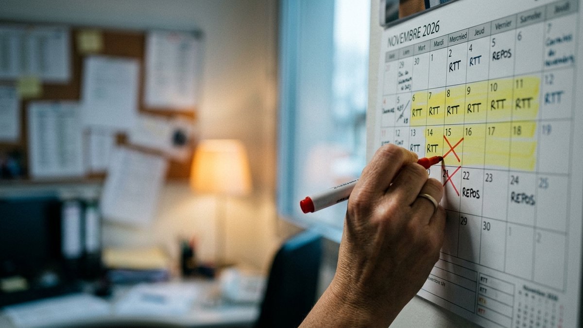 RTT non pris : rachat, report et que dit la loi en 2026